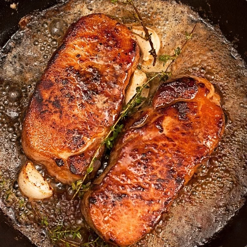 Garlic Butter Juicy Pork Chops Recipe 3 1