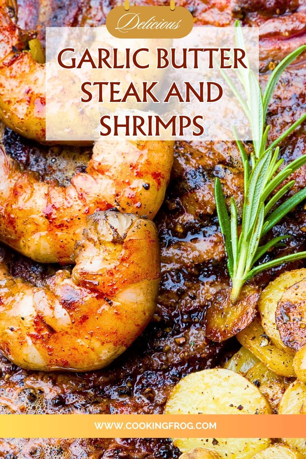 Garlic Butter Steak and Shrimps 2 1