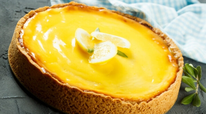 Lemon Macaroon Cheesecake – No Bake