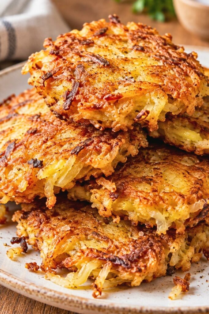 Parmesan Baked Hash Browns Recipe