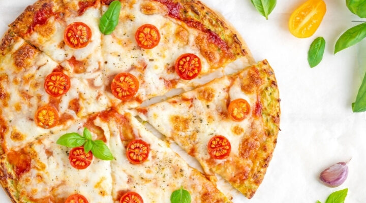 Zucchini Crust Pizza Easy Recipe (Low-Carb)