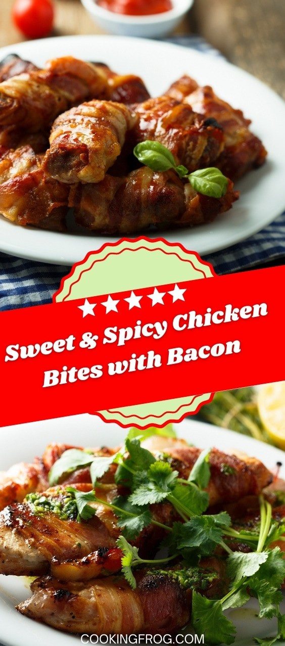 Chicken Bites with Bacon
