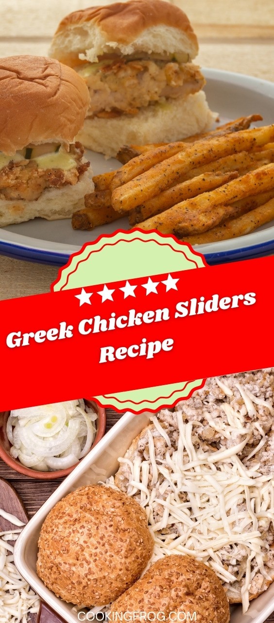 Greek Chicken Sliders