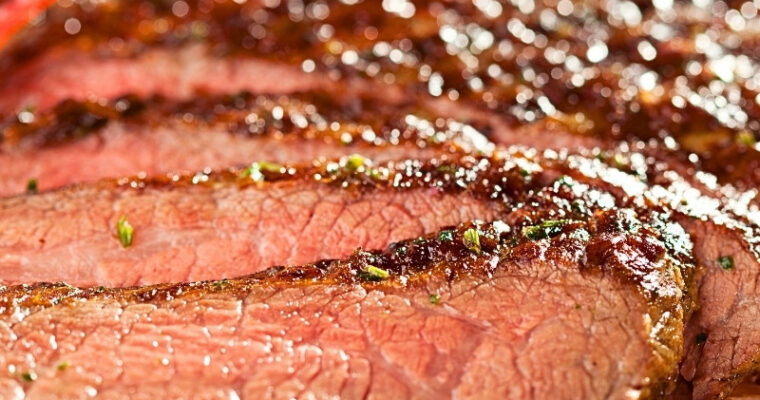 Grilled Flank Steak with Asian Marinade