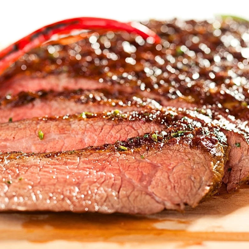 Grilled Flank Steak with Asian Marinade
