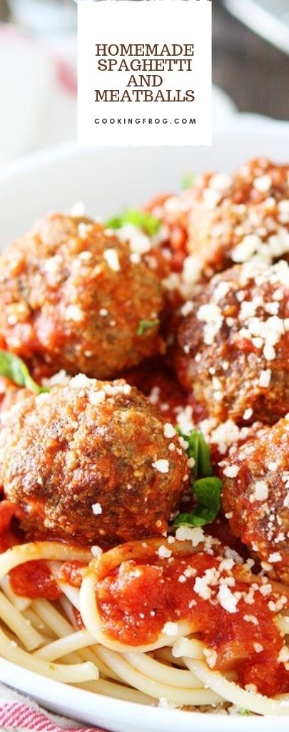 Homemade Spaghetti and Meatballs Recipe