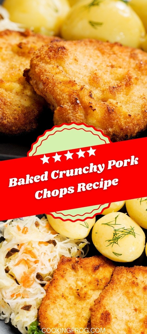 Baked Crunchy Pork Chops Recipe