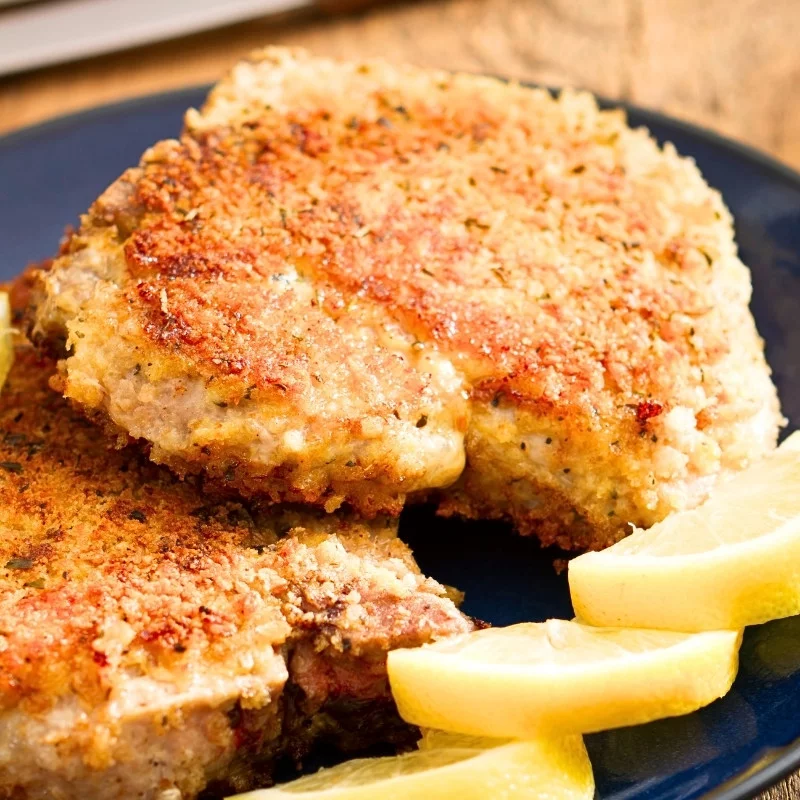 Baked Crunchy Pork Chops Recipe