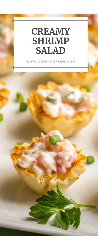 Creamy Shrimp Salad Easy Recipe | Pinterest