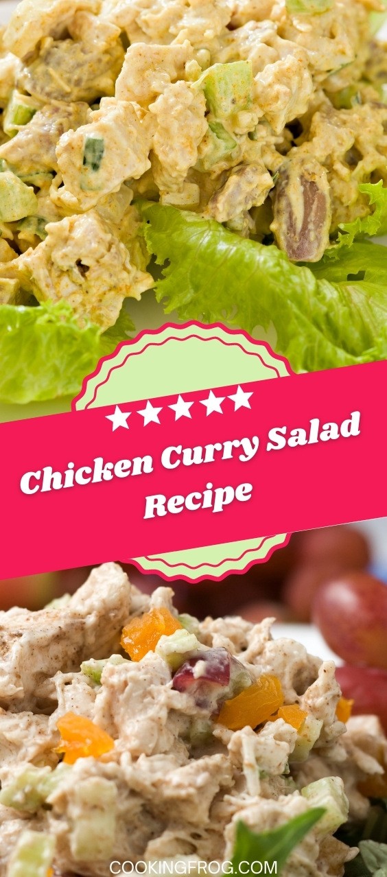 Chicken Curry Salad Recipe - Cooking Frog