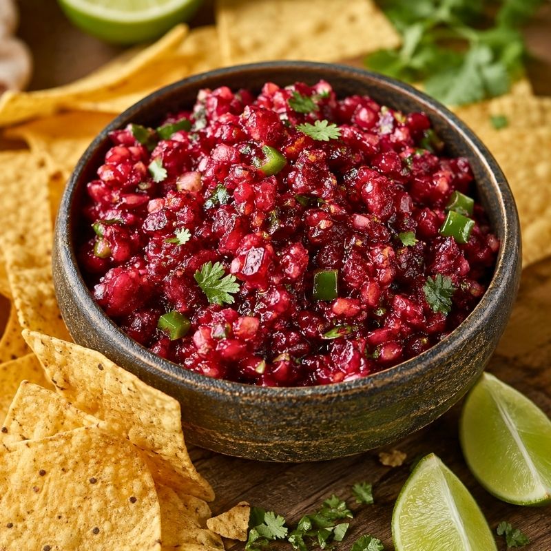 Easy Cranberry Salsa Recipe