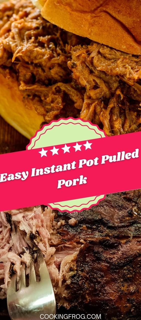 Easy Instant Pot Pulled Pork Cooking Frog