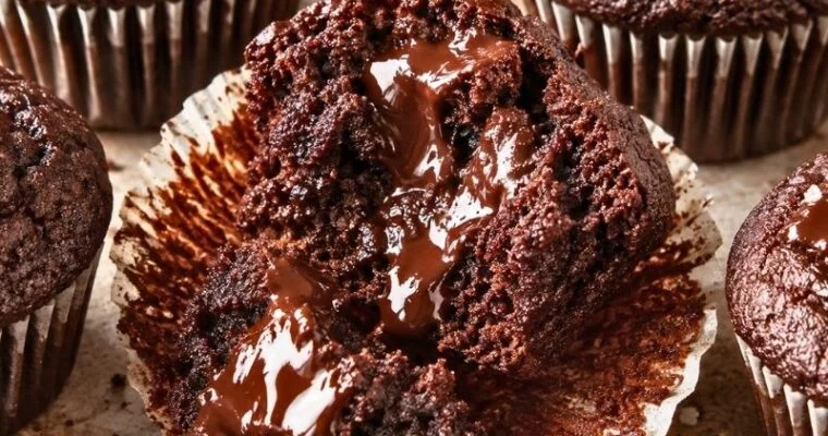 Low Carb Chocolate Muffins With Almond Flour