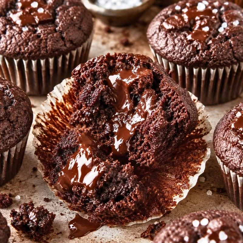 Low Carb Chocolate Muffins With Almond Flour