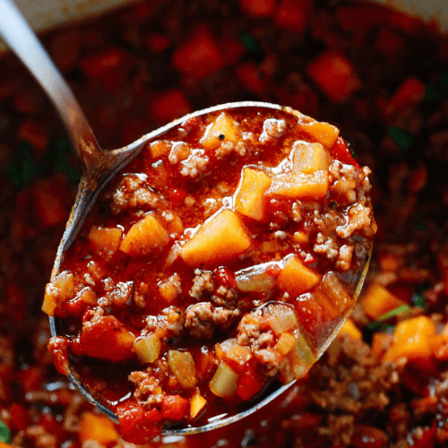 Chili with Butternut Squash – Whole30 Low-Carb