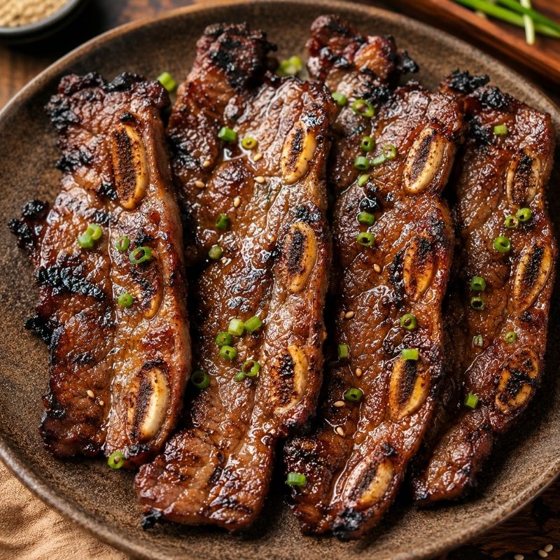 Korean Grilled Beef Short Ribs Recipe