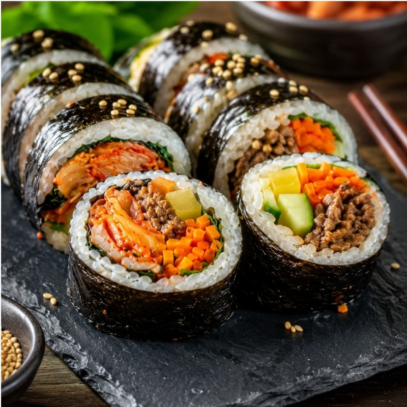 How to Make Beef Bulgogi Kimbap