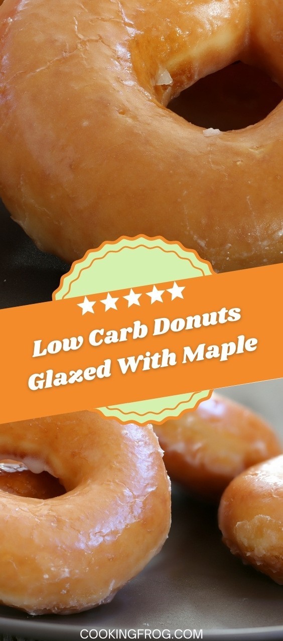 Low Carb Donuts Glazed With Maple
