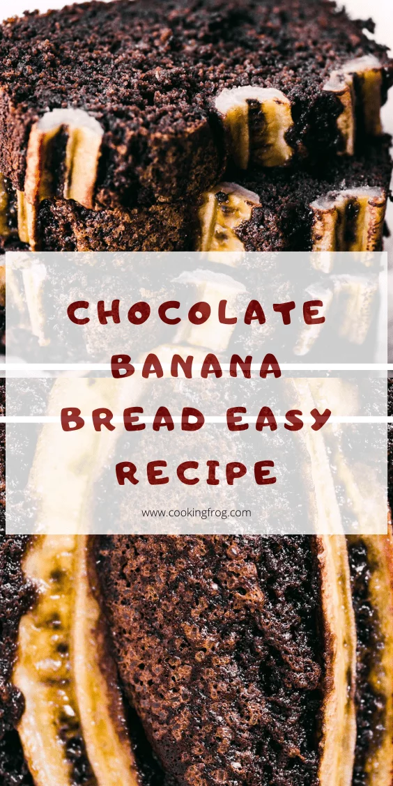 Chocolate Banana Bread Easy Recipe
