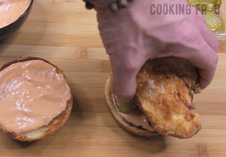 How to make Popeyes Chicken Sandwich