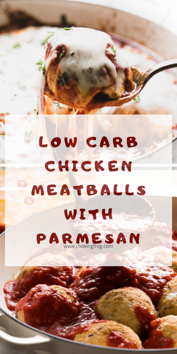 Low Carb Chicken Meatballs With Parmesan