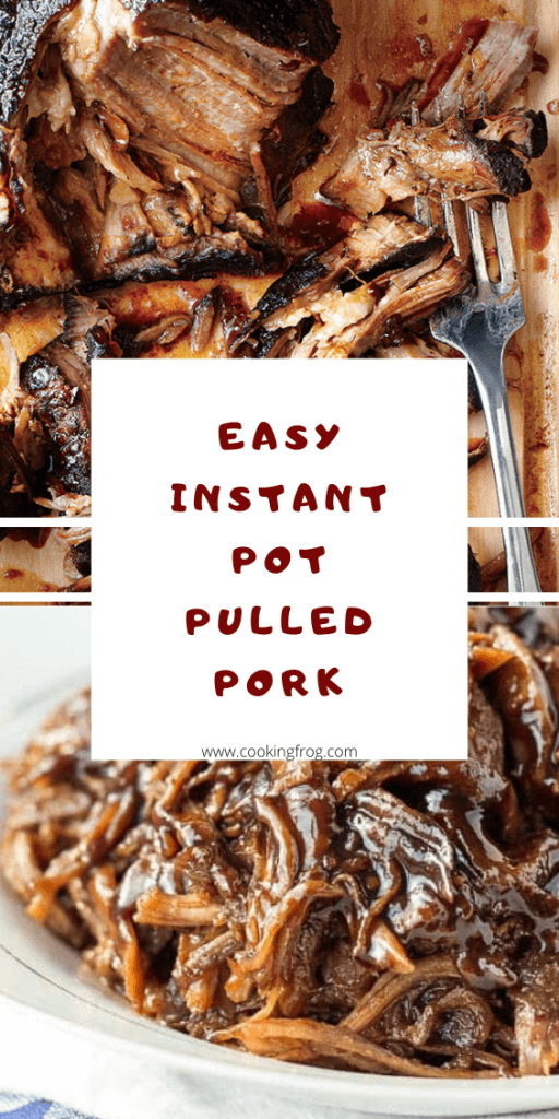 Easy Instant Pot Pulled Pork Cooking Frog