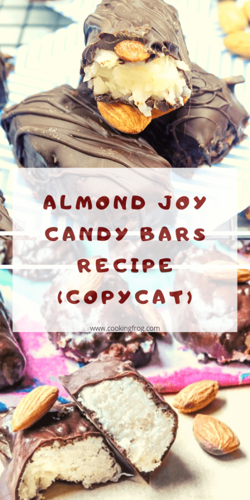 Almond Joy Candy Bars Recipe (Copycat) Cooking Frog