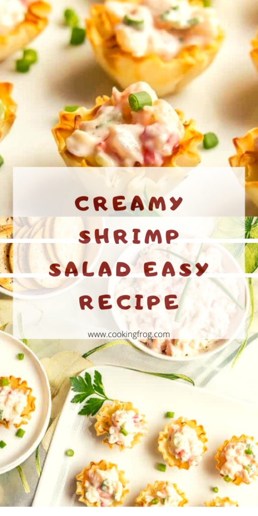 Creamy Shrimp Salad Easy Recipe