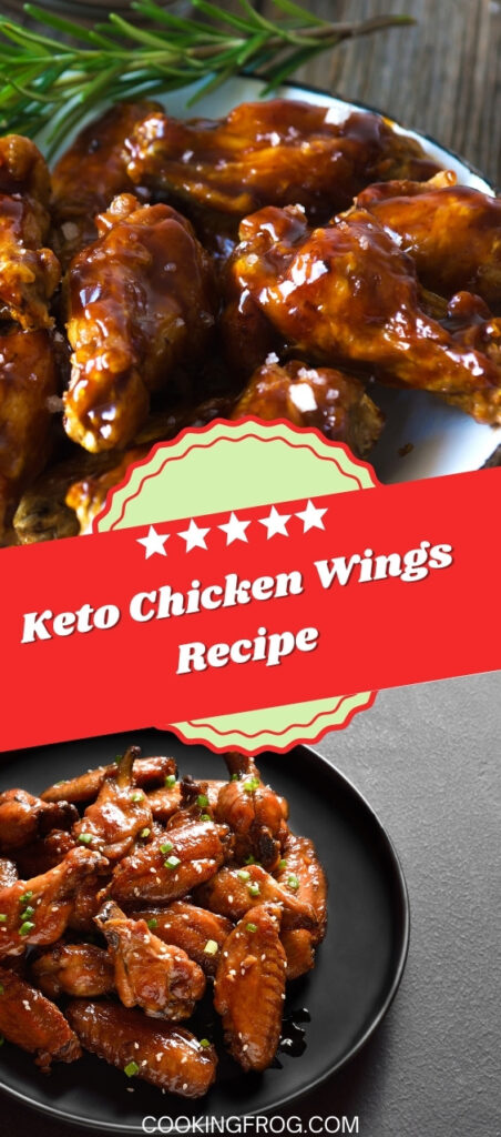 Keto Chicken Wings With Keto Bbq Sauce Crispy Cooking Frog 1429