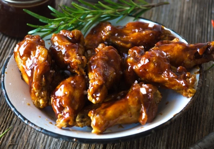 Keto Chicken Wings (With Keto BBQ Sauce)
