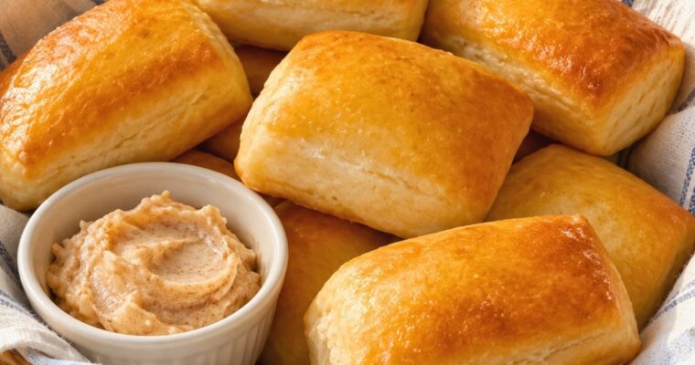 Texas Roadhouse Rolls With Honey and Cinnamon (Copycat)