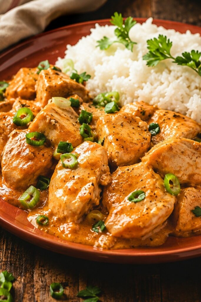 Chicken Recipe with Coconut Milk and Curry