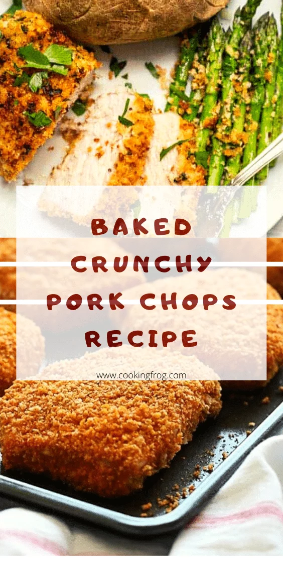 Baked Crunchy Pork Chops Recipe - Cooking Frog