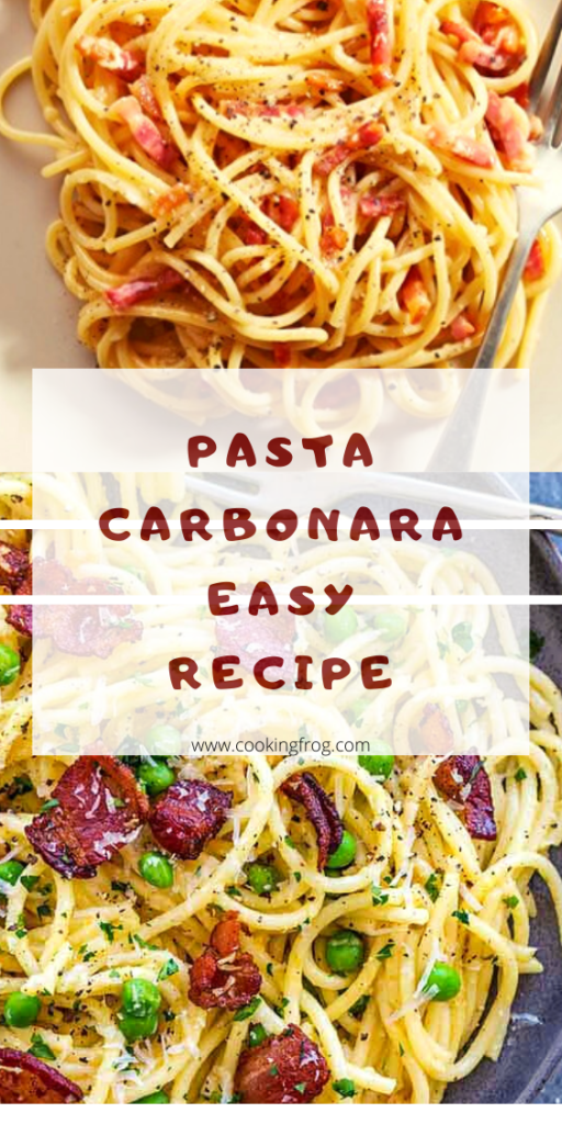 Pasta Carbonara Easy Recipe