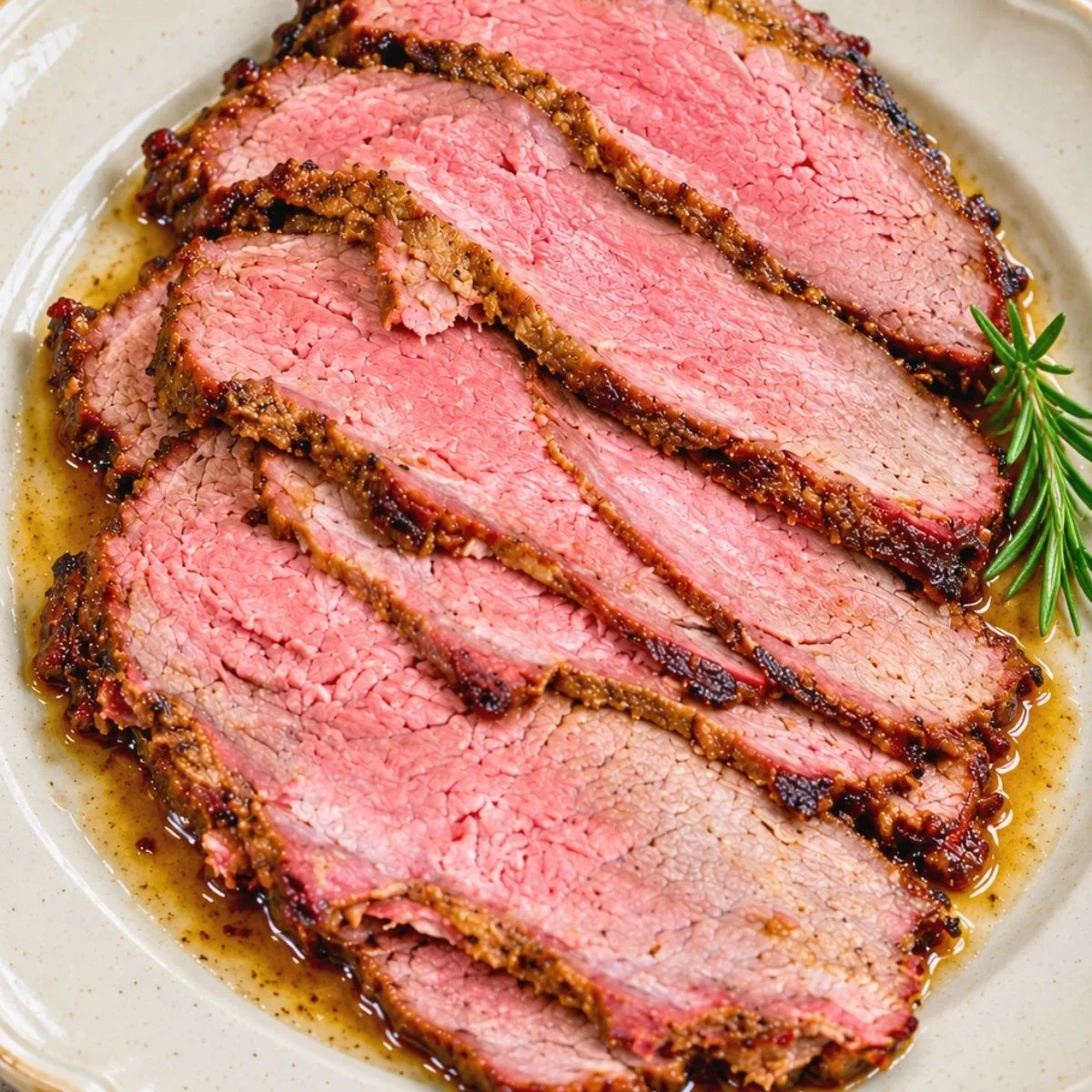New York Strip Roast Recipe (With Garlic and Herbs)