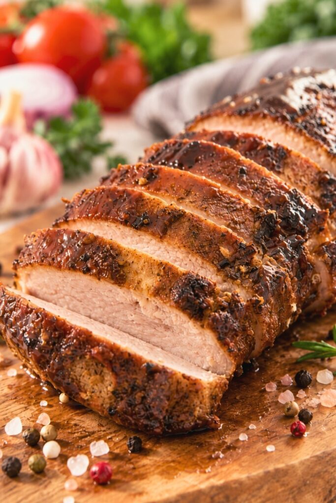Air Fryer Pork Tenderloin with Brown Sugar Rub