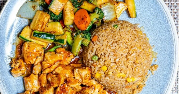 Easy Hibachi Chicken with Fried Rice Recipe