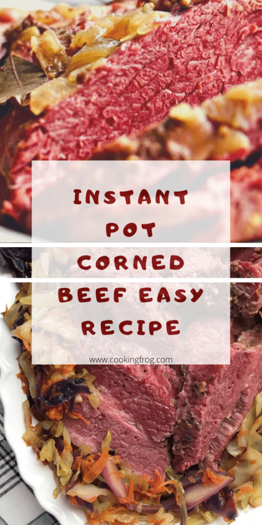 Instant Pot Corned Beef Easy Recipe