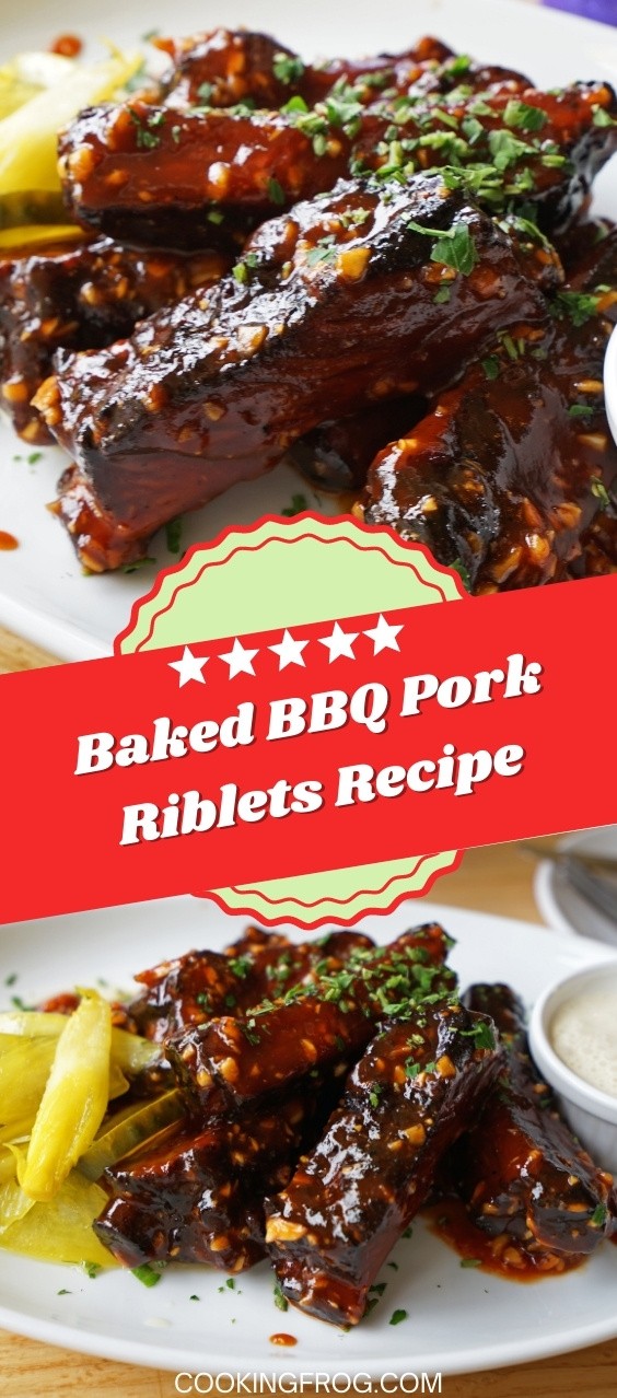 Baked BBQ Pork Riblets Recipe - Cooking Frog