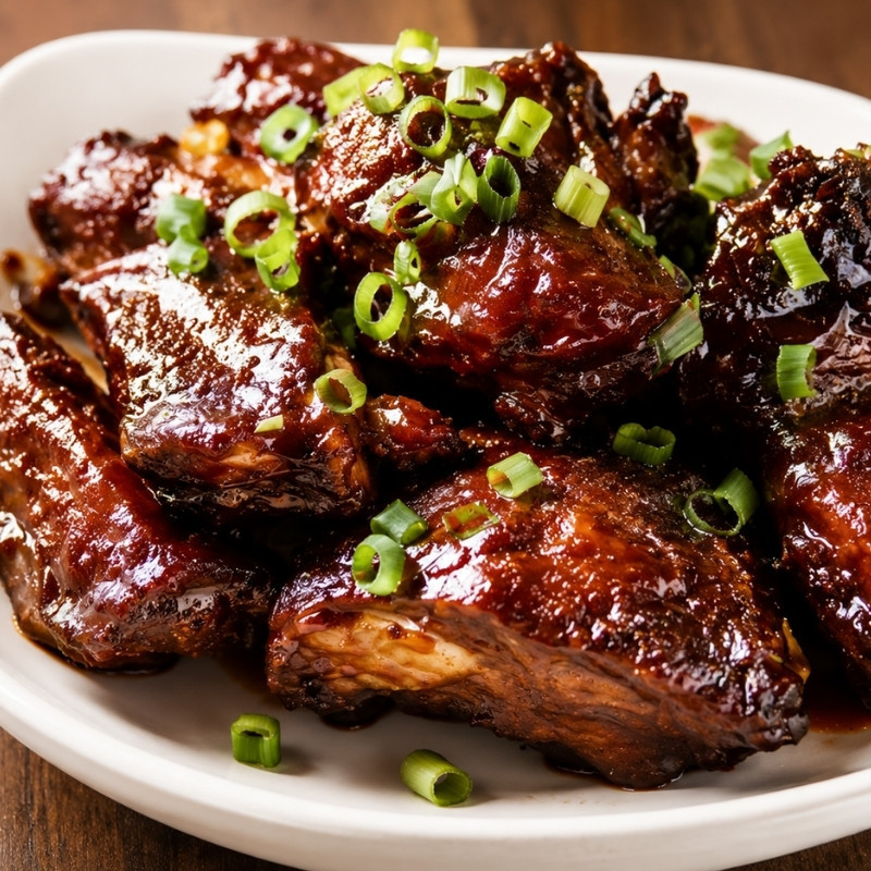 Baked BBQ Pork Riblets Recipe