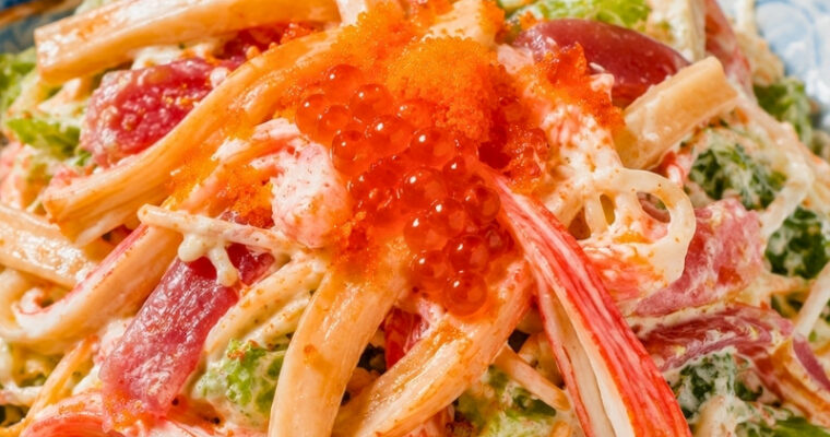 Japanese Kani Salad Easy Recipe