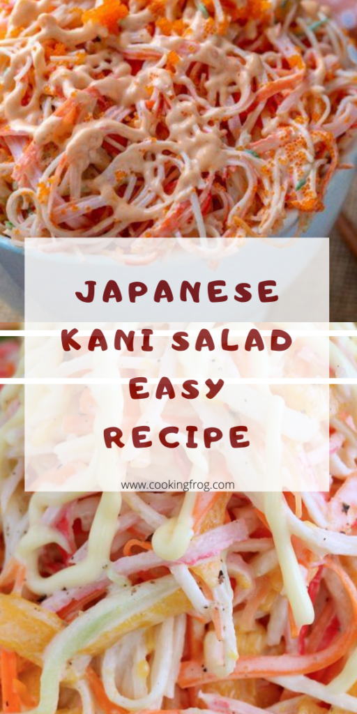 Homemade Japanese Kani Salad