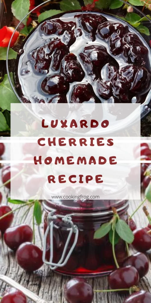 Luxardo Cherries Homemade Recipe