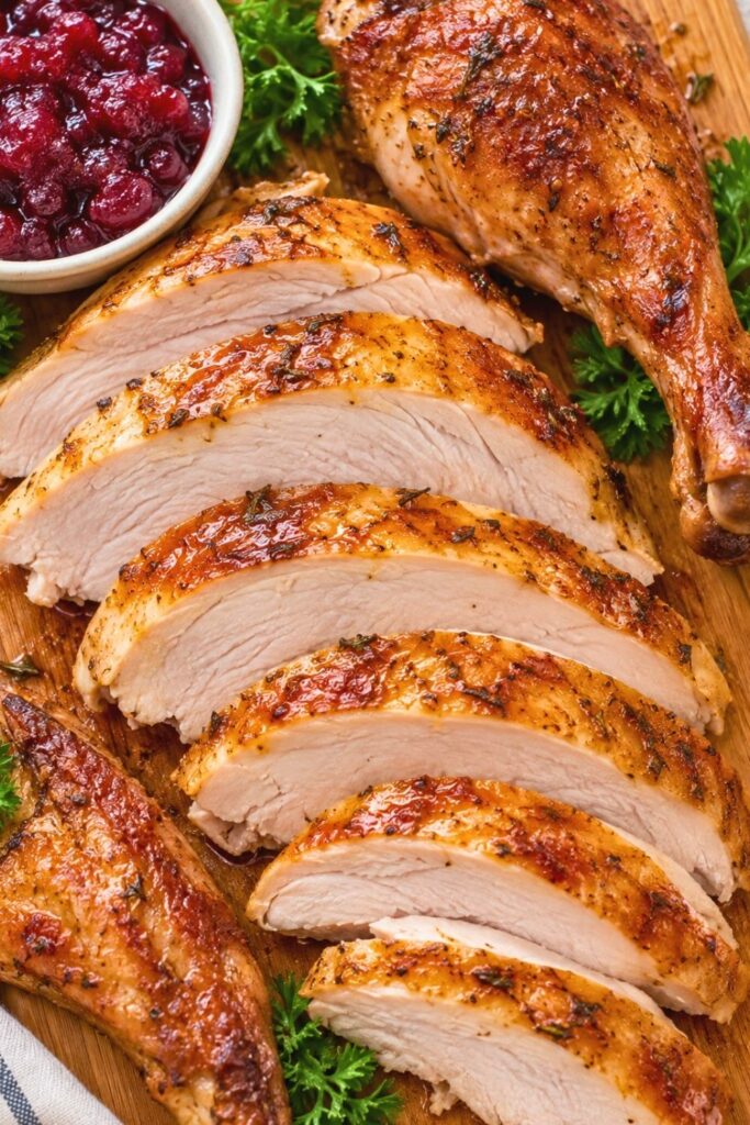 Smoked Turkey Recipe With Sweet BBQ Rub