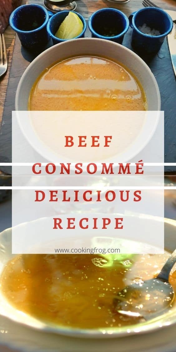Beef Consomme Easy Recipe