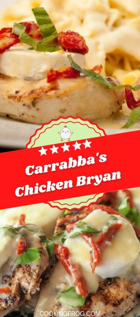 Homemade Carrabba's Chicken Bryan - Cooking Frog