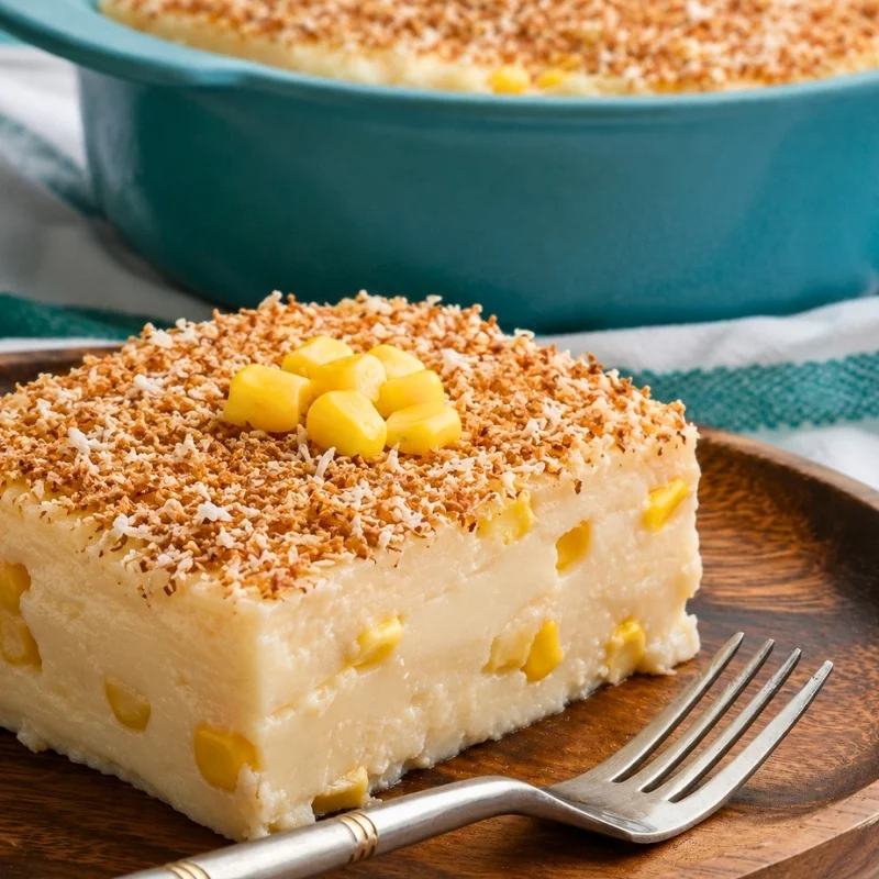 Maja Blanca Recipe (Creamy Filipino Coconut Pudding, 30 Minutes)