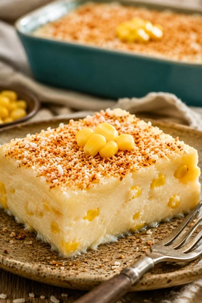 Maja Blanca Recipe (Creamy Filipino Coconut Pudding)