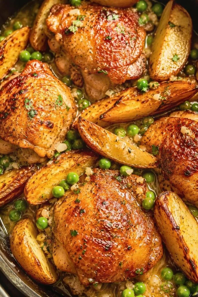 Homemade Italian Chicken Vesuvio Recipe