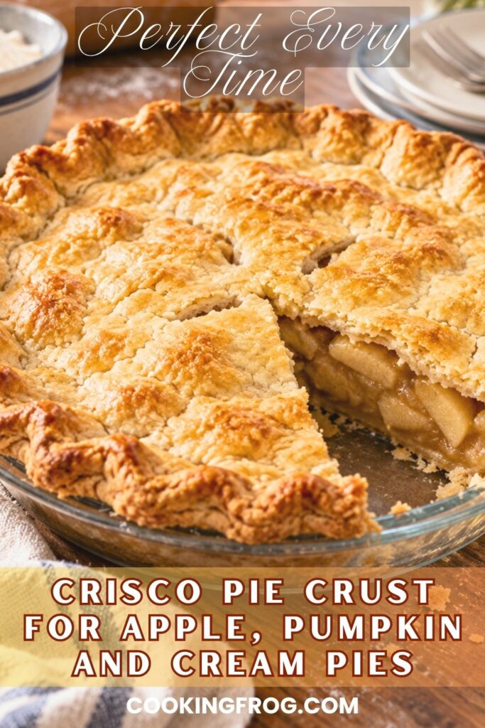 Easy Crisco Pie Crust Recipe